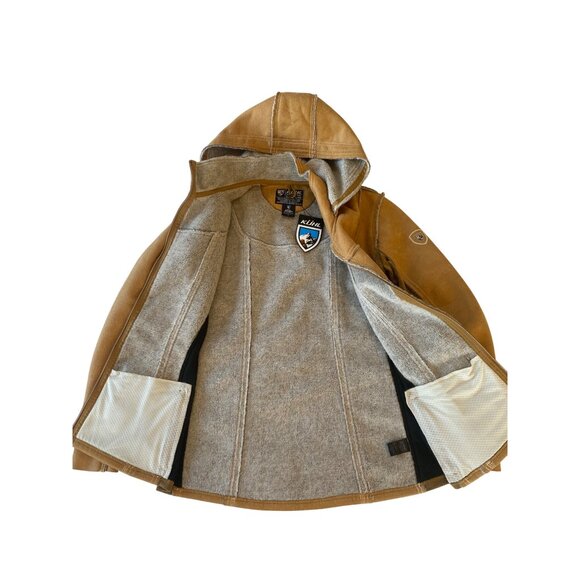 NWT Kuhl Large Dani Sherpa Lined Jacket MSRP$299 Tan NEW - Picture 5 of 13